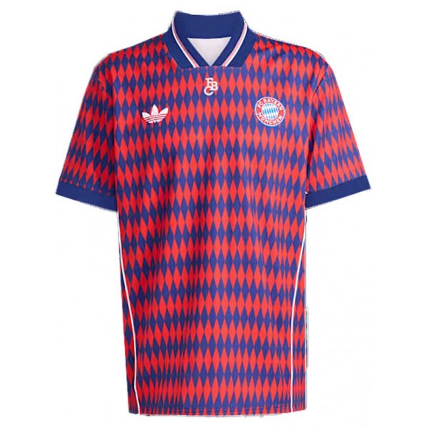 Bayern munich maillot d'entraînement d'avant match rouge adulte homme 2025-2026